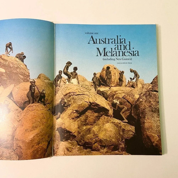 Vintage 1973 Peoples of the Earth Volume 1 Australia and Melanesia Danbury Press - Picture 7 of 16